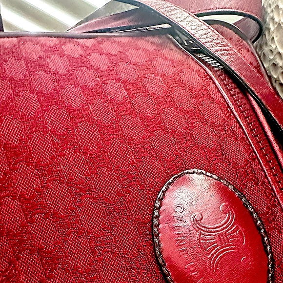 Authentic Vintage Celine Paris Macadam Monogram Handbag - Picture 4 of 4